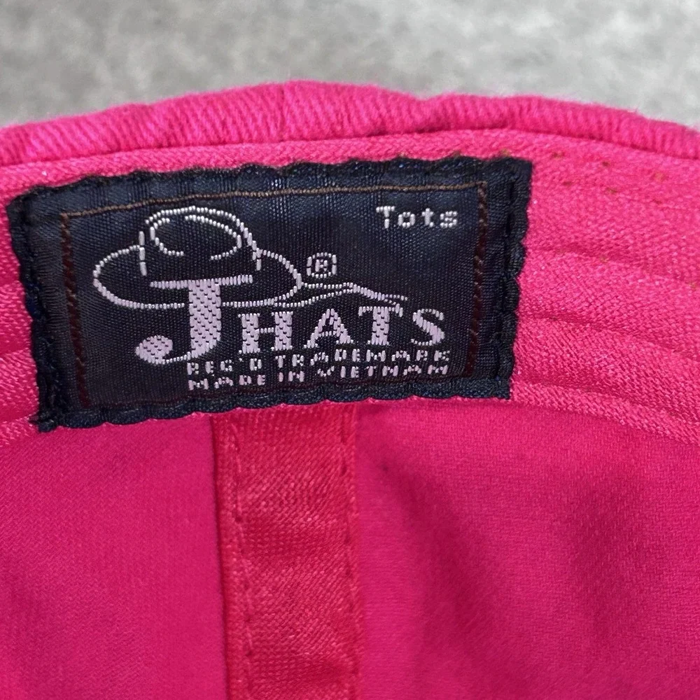 Panda Memphis Zoo Toddlers Pink Blue J Hats Baseball Cap Adjustable Tots Size